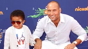 Derek Jeter's sister Sharlee Jeter beams as son jumps on first pitch swing, reminiscent of famous uncle: “I wonder where he got that from…”
