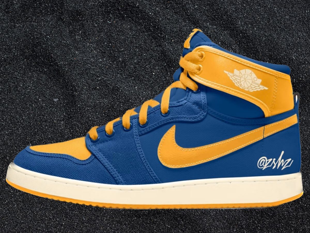 Here&#039;s a complete look at the upcoming Laney colorway (Image via Instagram/@zsneakerheadz)