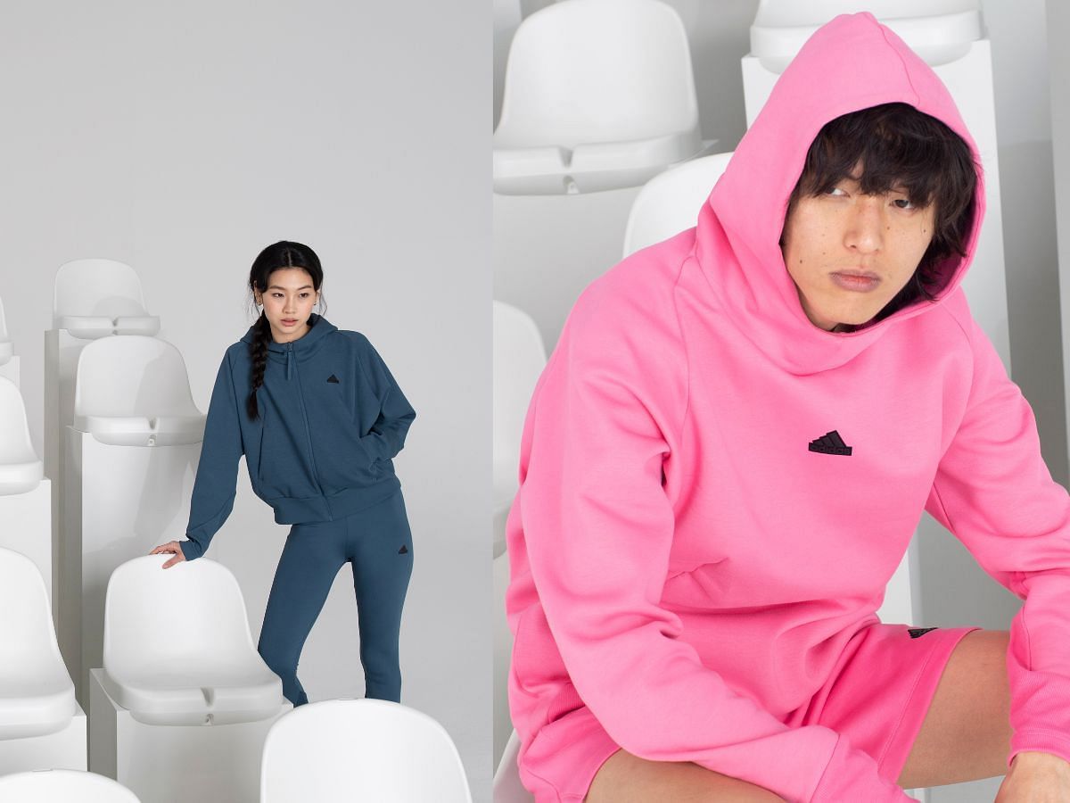 Hoyeon and David Yang featured in the campaign (Image via Adidas)