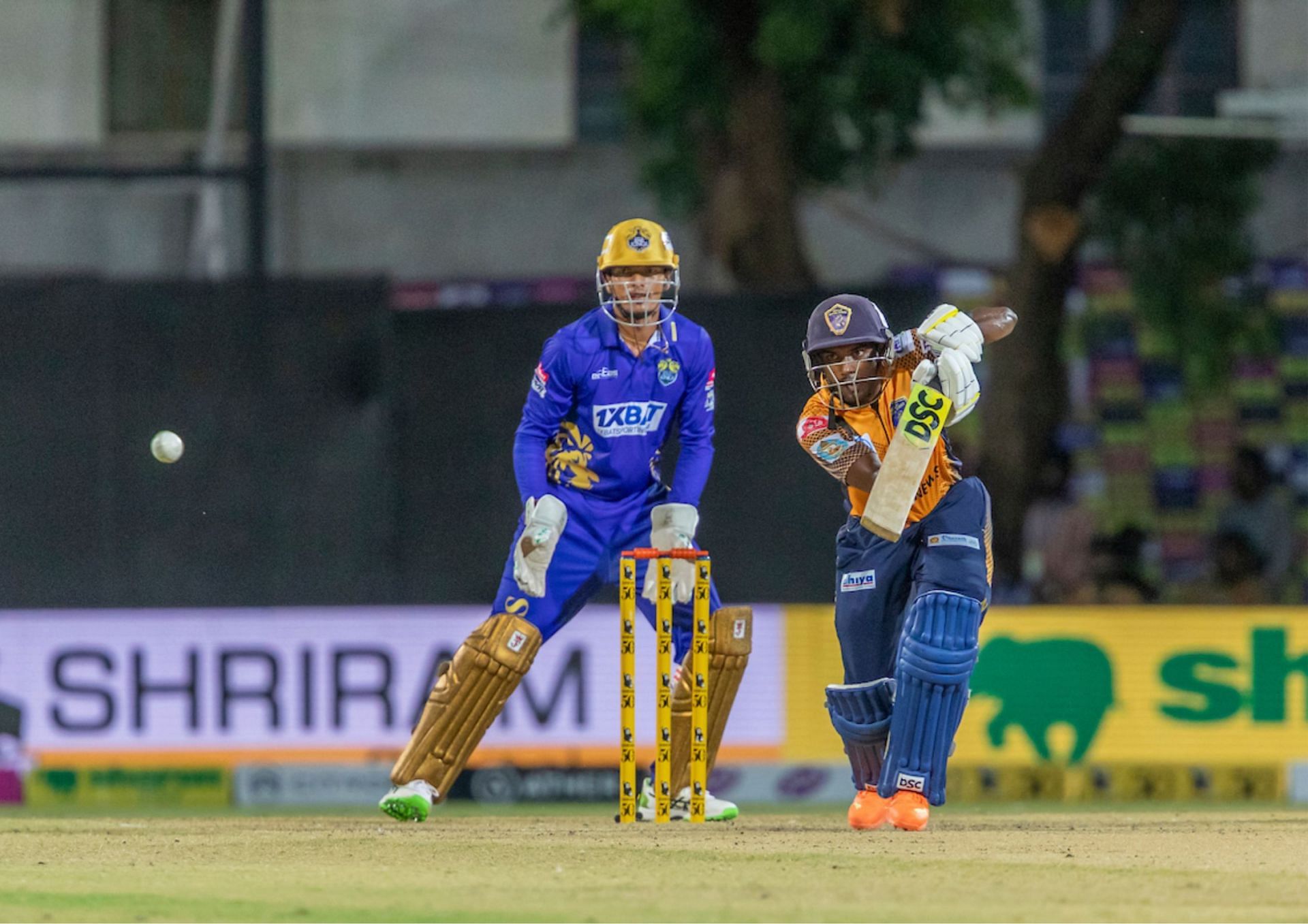 A strong player through the off-side, the skilful Ajitesh backs it with belief in his ability (Picture Credits: tnpl.cricket).
