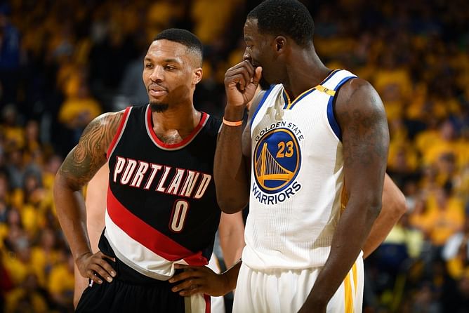Damian Lillard rents restaurant to meet 4x champion, per NBA insider: “[Draymond Green] is in Portland tonight”