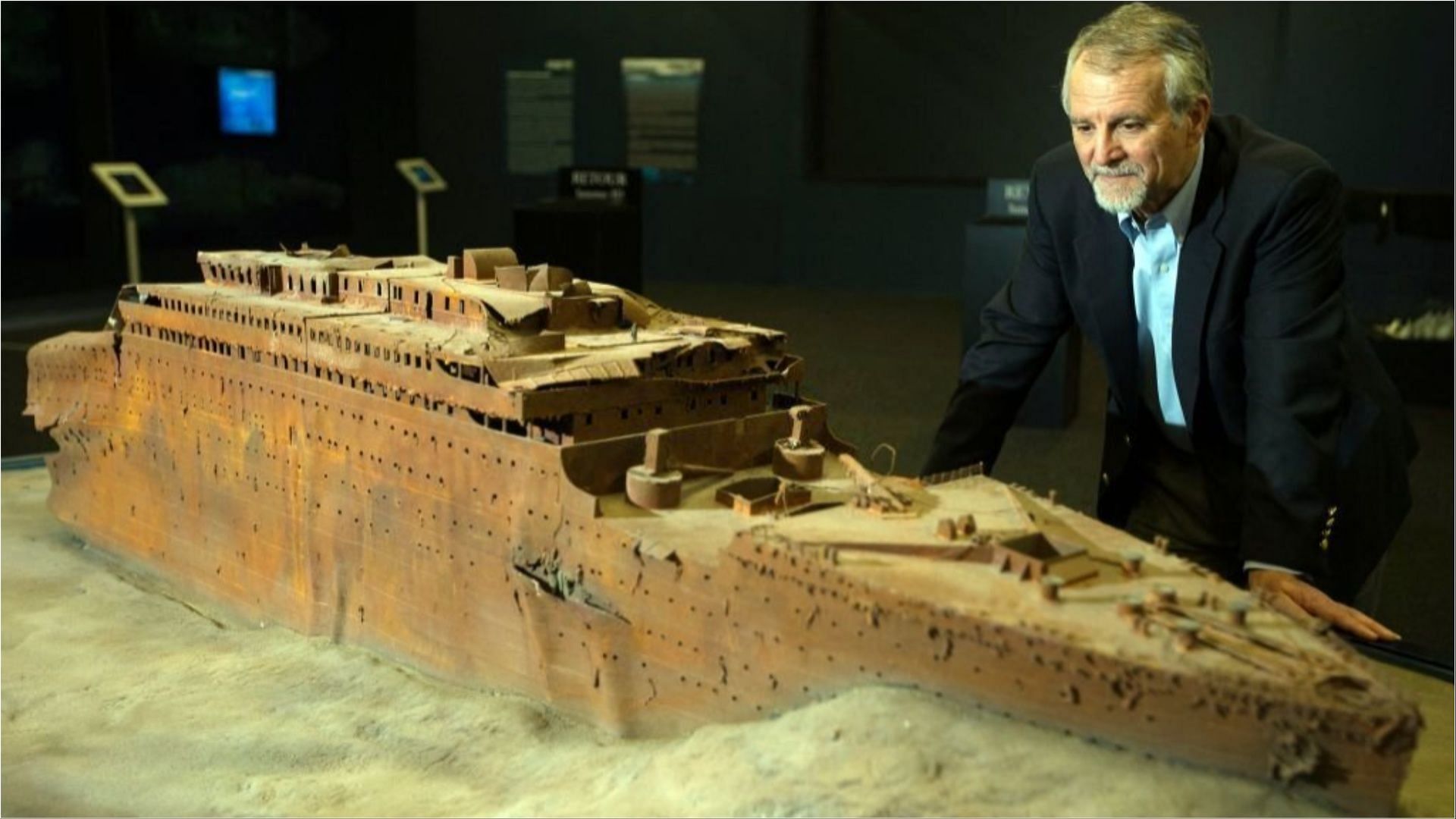 Paul-Henri Nargeolet recovered a lot of artefacts of the RMS Titanic (Image via Joel Saget/Getty Images)