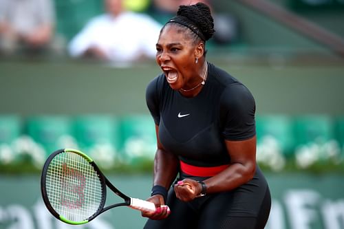 Serena Williams at the 2018 French Open