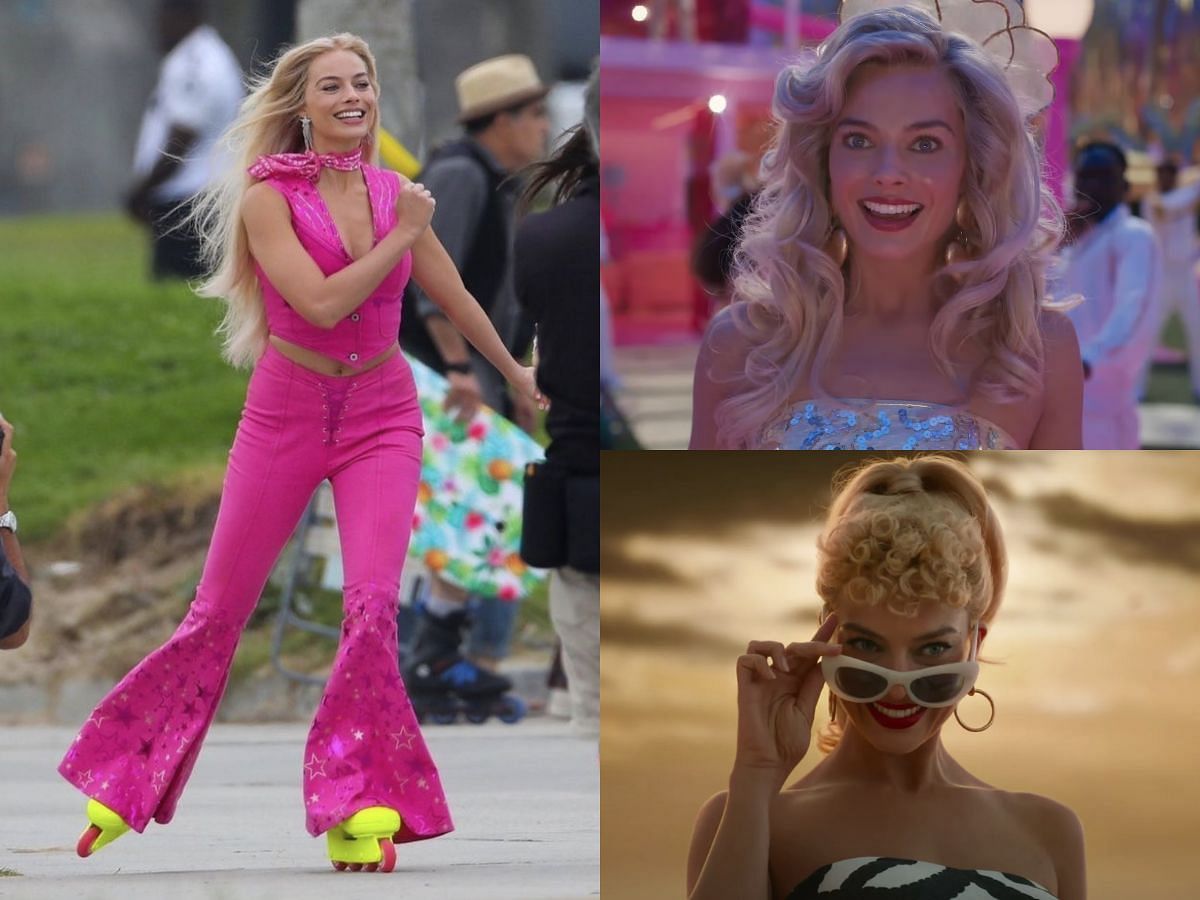 Hair and makeup looks Margot Robbie sports in the Barbie movie