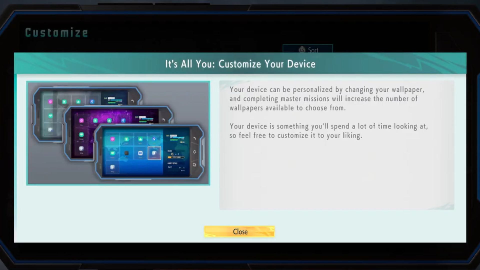 You can change the wallpaper of your device (Image via Capcom)