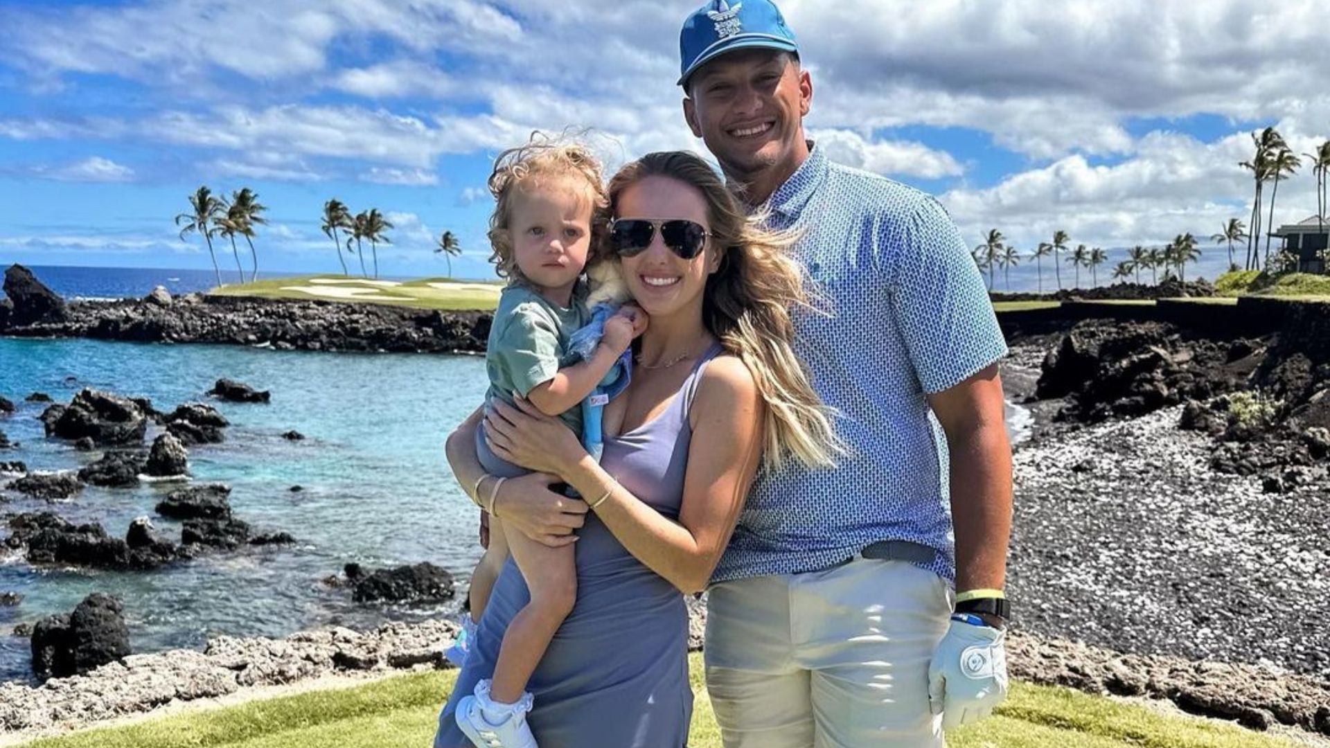 Photos from See Photos From Brittany and Patrick Mahomes' Family Beach  Vacation With Daughter Sterling