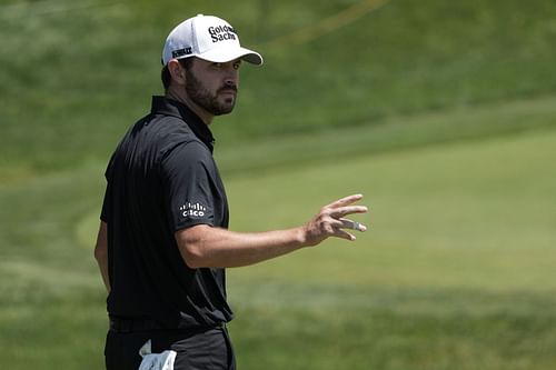 Patrick Cantlay during the 2023 Memorial Tournament - Round Two