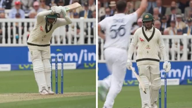 [Watch] Usman Khawaja's shocking leave gives England breathing space in second Ashes 2023 Test