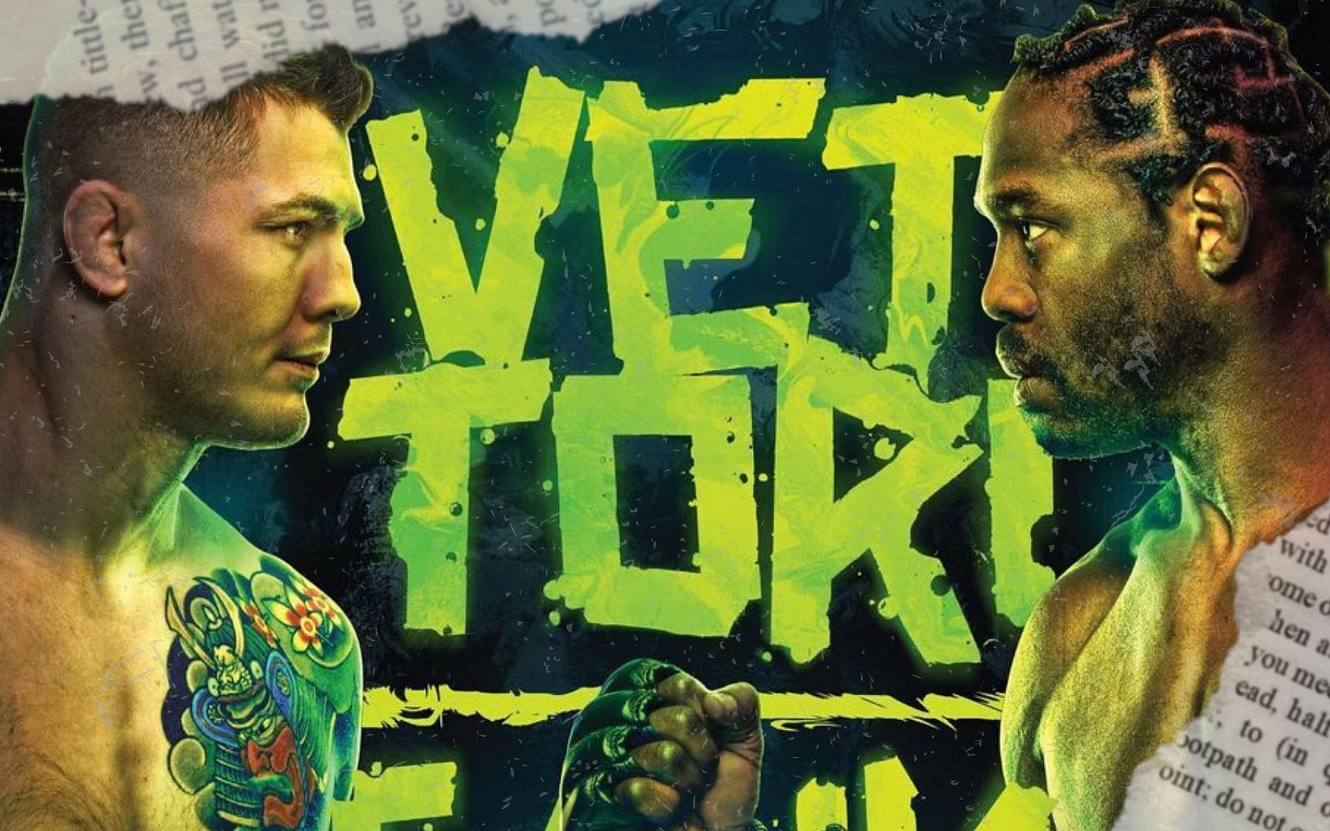 UFC Vegas 75: Vettori vs Cannonier. [Image credits: @ufc on Instagram]