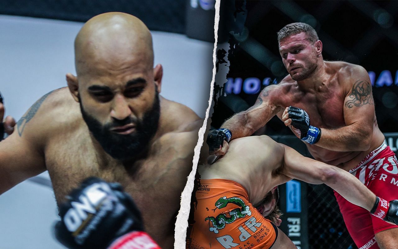 Arjan Bhullar (L) and Anatoly Malykhin (R) | Image credit: ONE Championship