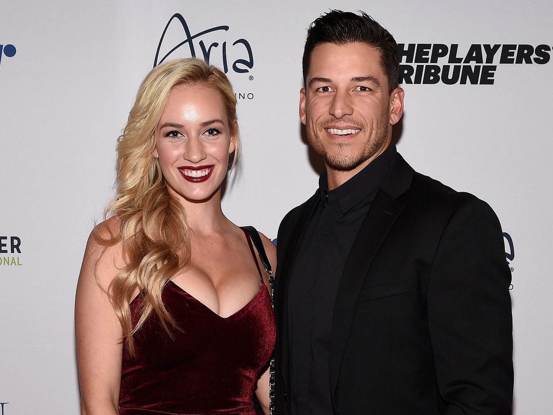 Paige Spiranac and her ex husband, Steven Tinoco (Image via New York Post).