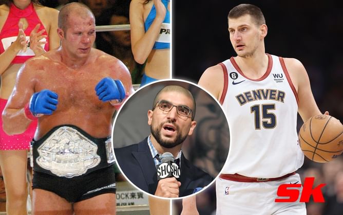 Ariel Helwani reacts to fan comparing Denver Nuggets MVP Nikola Jokic to MMA legend Fedor Emelianenko