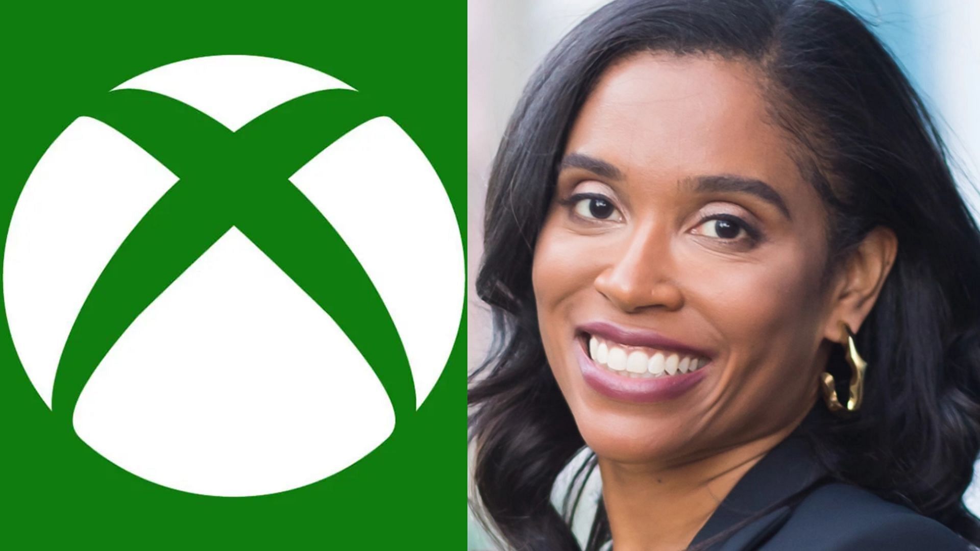 L-R) Corporate Vice President of Xbox, Sarah Bond, during the
