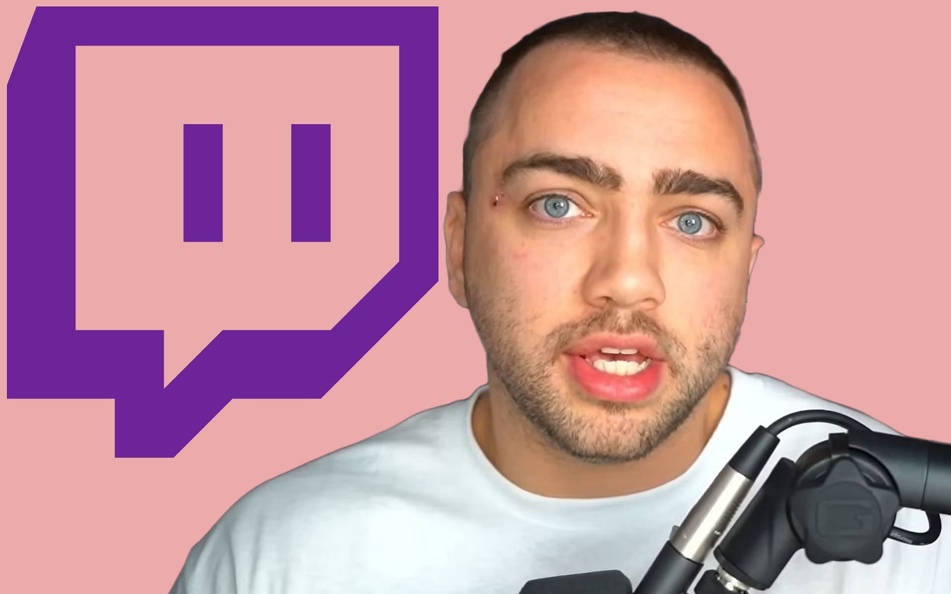 Mizkif responds after his Twitch channel got view-botted on June 27, 2023 (Image via Mizkif/YouTube and Sportskeeda)