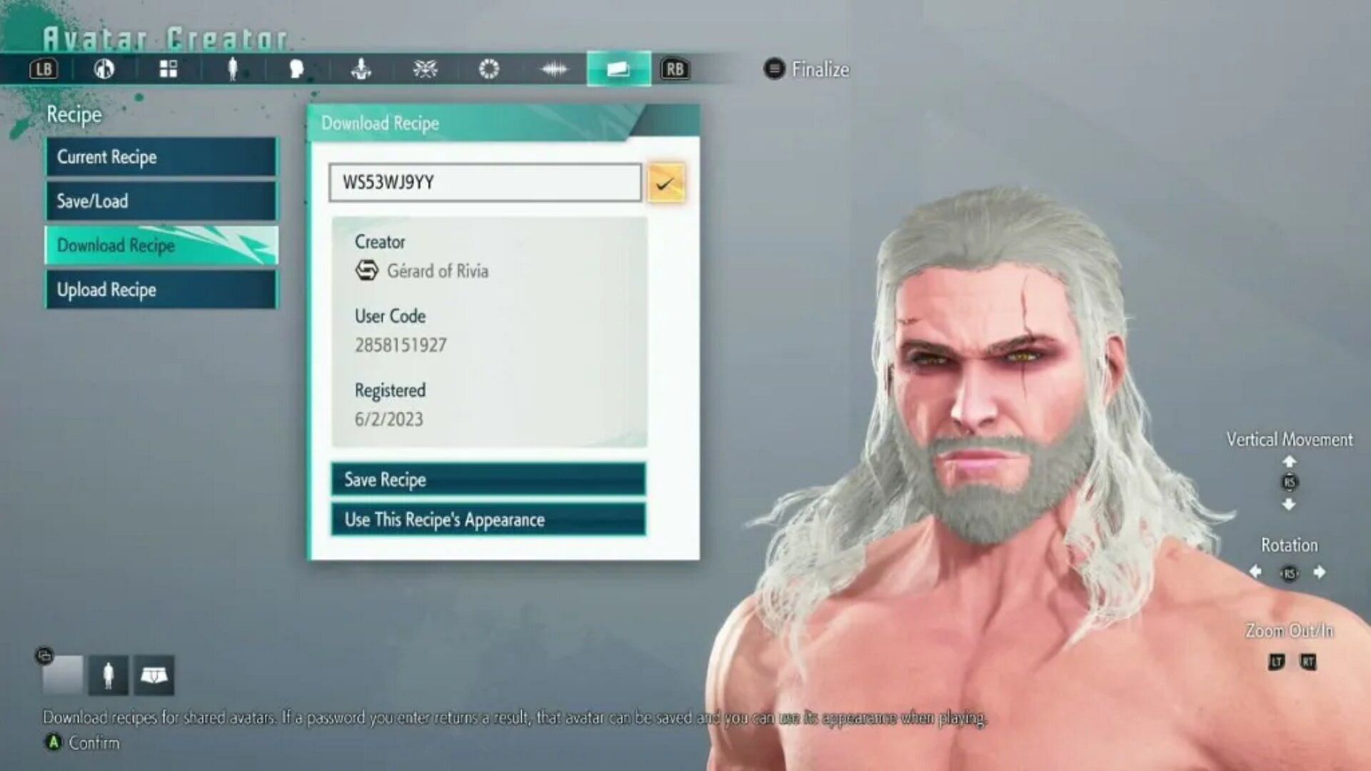 Geralt in Street Fighter 6 (Image via Capcom)
