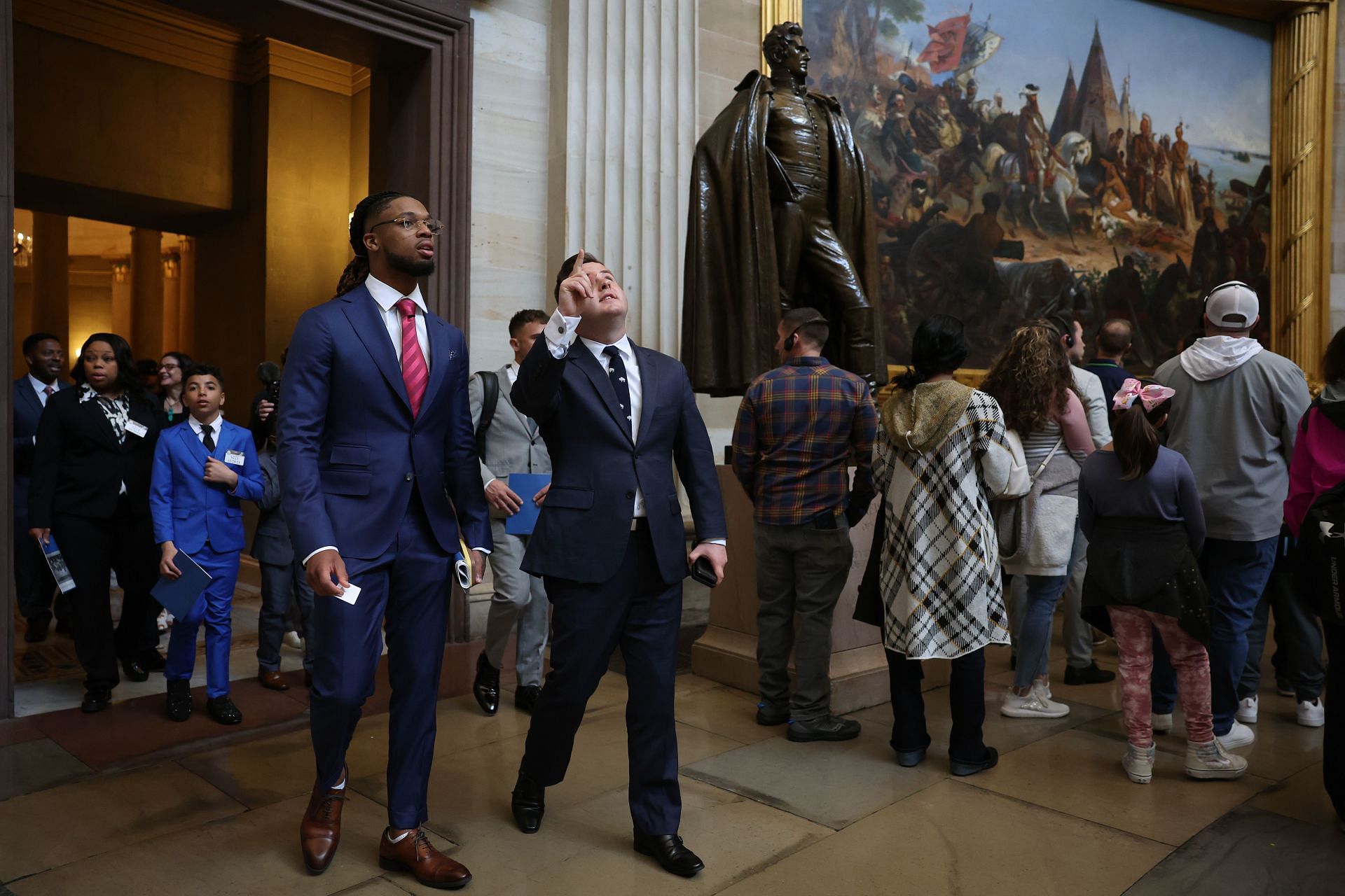 Buffalo Bills' Damar Hamlin On Capitol Hill To Discuss NFL Safety Legislation