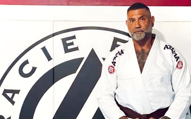 WWE, Marvel, now BJJ: Dave Bautista emotionally reflects on earning brown belt