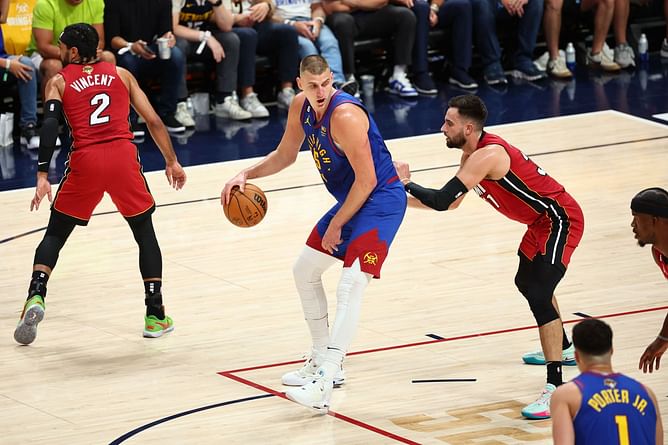 "He’s a hellified defender as well" - Jimmy Butler praises Finals MVP candidate Nikola Jokic's defensive prowess