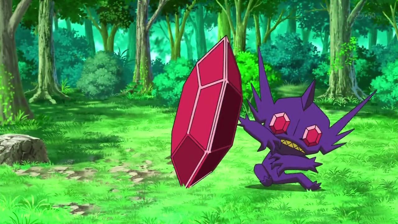 Mega Sableye as seen in the anime (Image via The Pokemon Company)