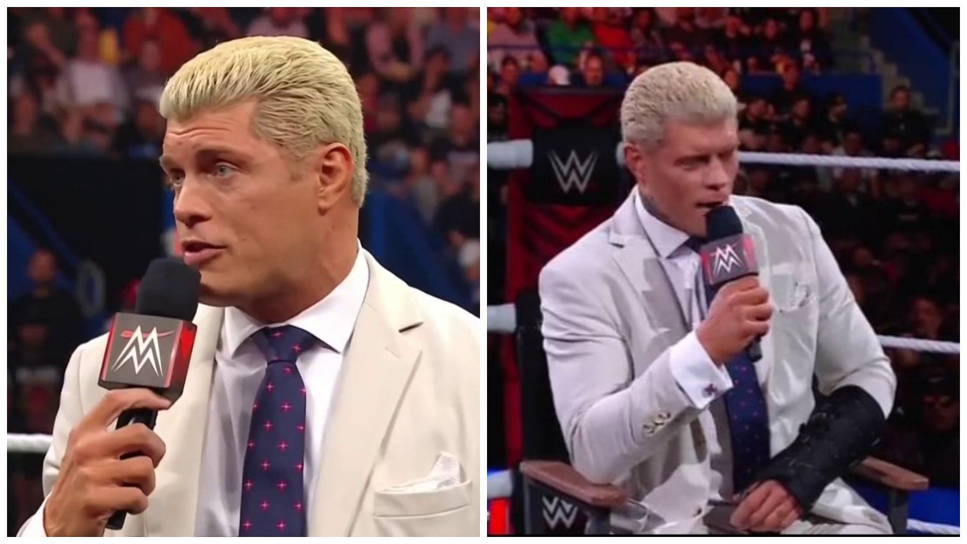 Cody Rhodes insulted by a WWE Superstar on RAW.