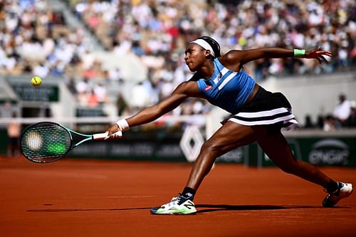 Coco Gauff at the 2023 French Open