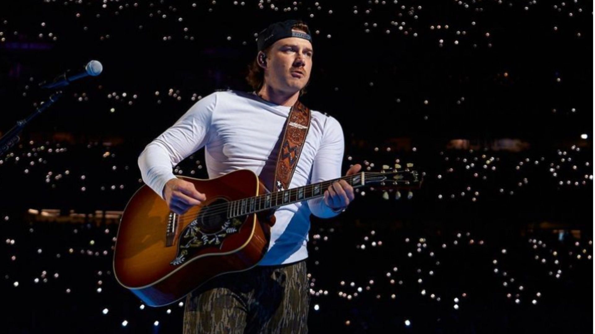 Morgan Wallen cleared to sing again after weeks-long vocal rest. (Photo via Instagram/morganwallen)