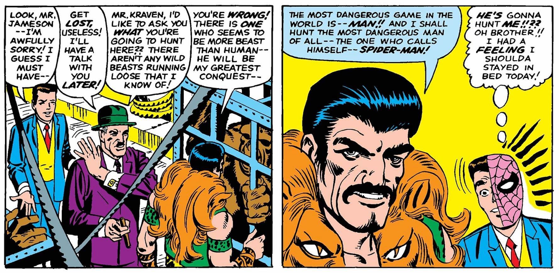 Kraven the Hunter in the comics (Image via Marvel)