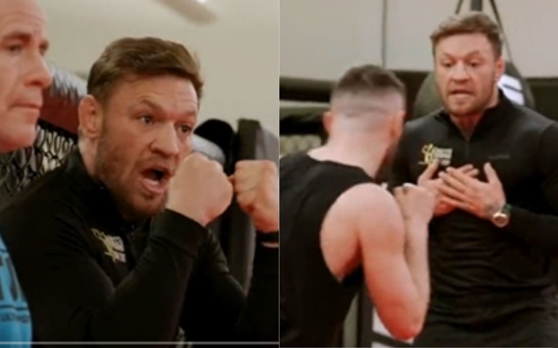 Conor McGregor coaching on the 31st season of 