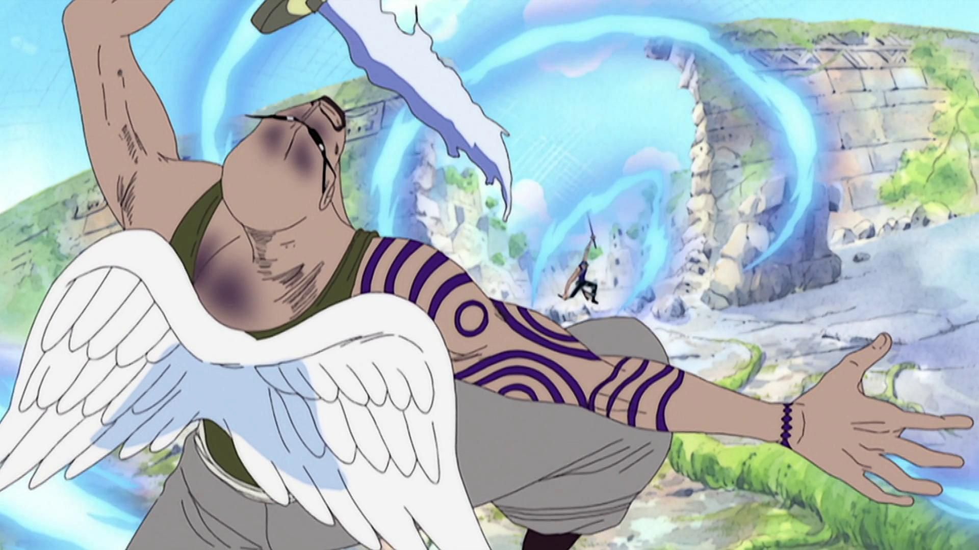  Zoro vs. Ohm (Image via Toei Animation)