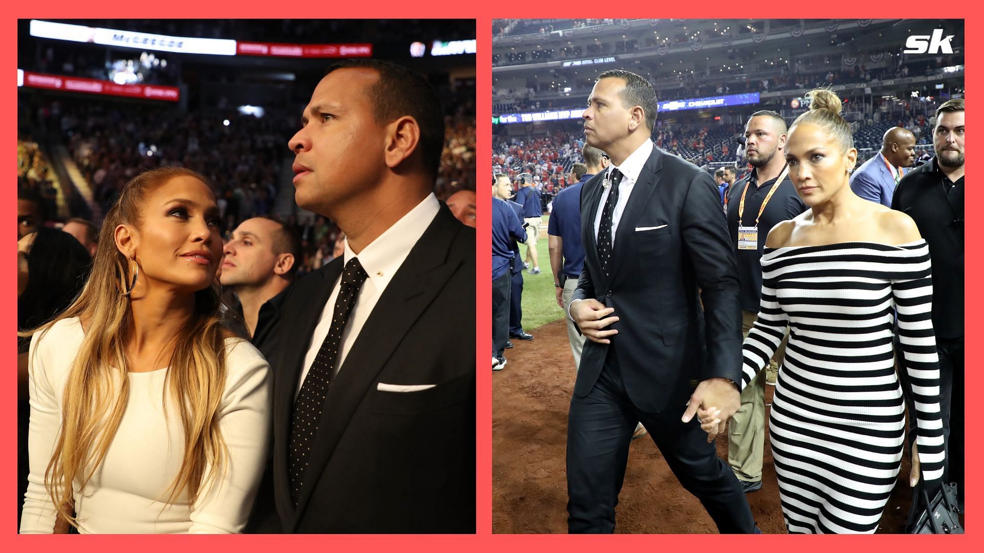 Alex Rodriguez and Jennifer Lopez