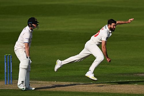 Michael Neser bowling for Glamorgan. (Pic: Getty Images)
