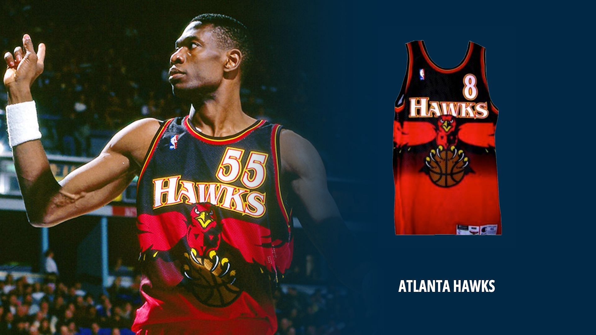 Multi-Color Atlanta Hawks NBA Jerseys for sale