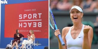 Maria Sharapova: "Ultimately, I was an entertainer; it's such a beautiful feeling"