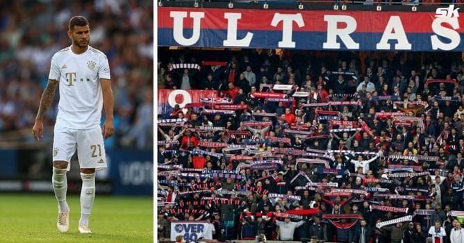 PSG ultras tell Lucas Hernandez he is not welcome in Paris as defender closes in on transfer from Bayern Munich