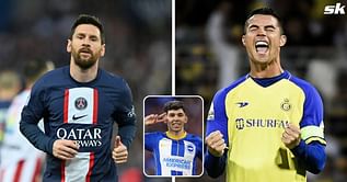 Brighton breakout star Julio Enciso chooses between Lionel Messi and Cristiano Ronaldo