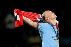 “Why are they always asking awkward questions?” -Erling Haaland responds hilariously to Jamie Carragher and Micah Richards’ query