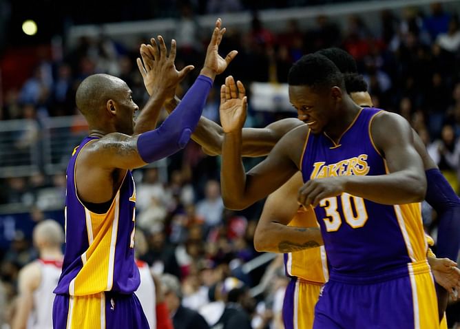 "Ya'll motherf***ers better be glad I'm here" - When Kobe Bryant schooled Julius Randle and LA Lakers when they tried to troll him