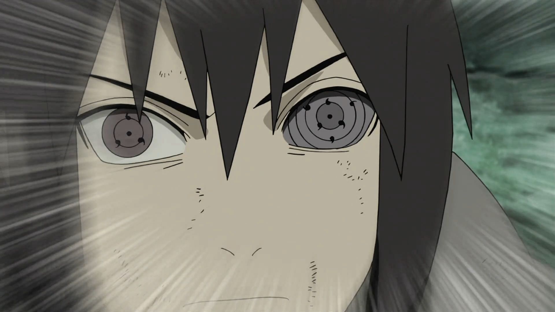 Using Amenotejikara, Sasuke can become unpredictable (Image via Studio Pierrot, Naruto)