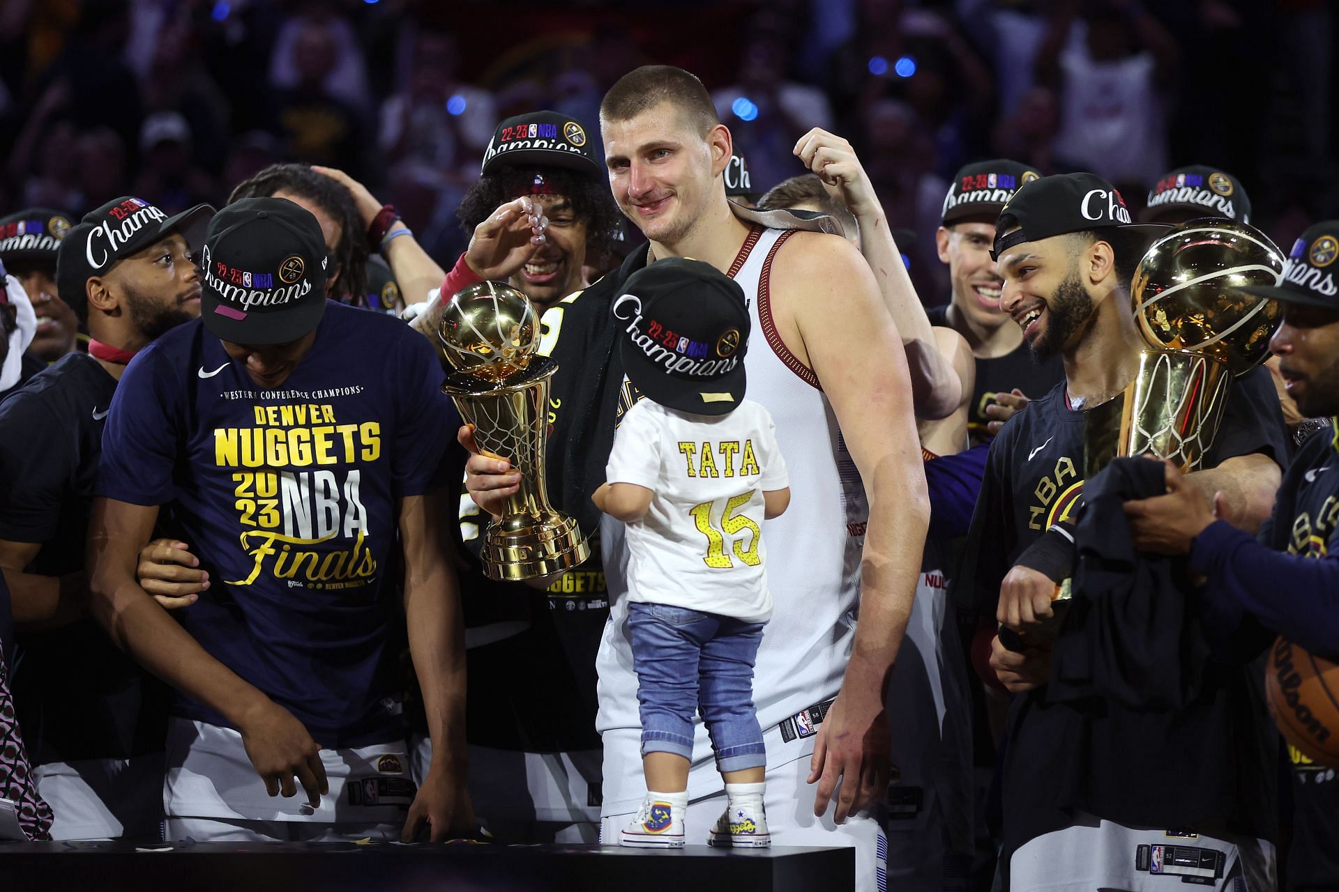 Nikola Jokic of the Denver Nuggets is the 2023 NBA Finals MVP.