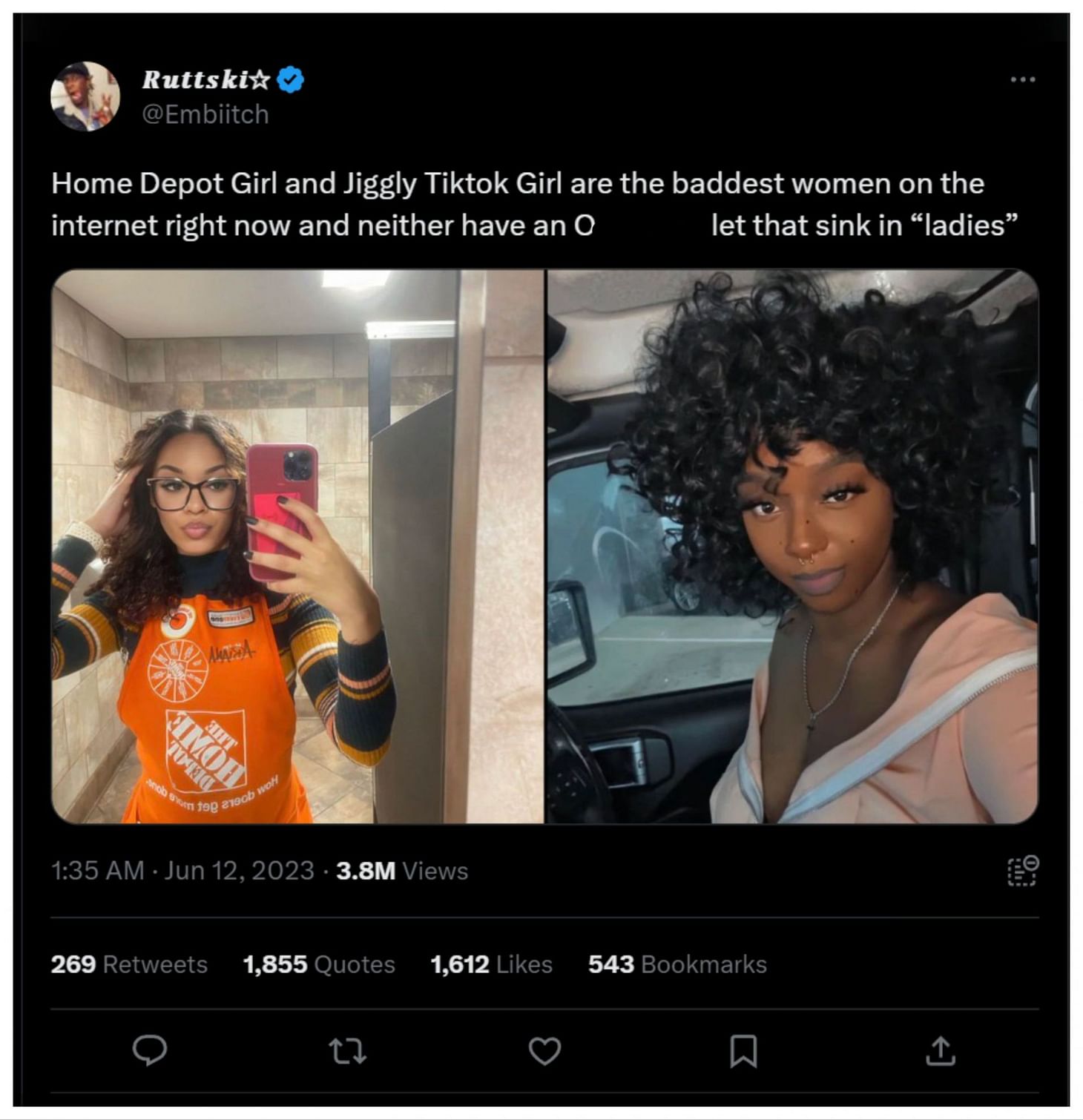 Why Is The Home Depot Girl Going Viral On Tiktok Employee Goes Viral For Being Pretty 1026