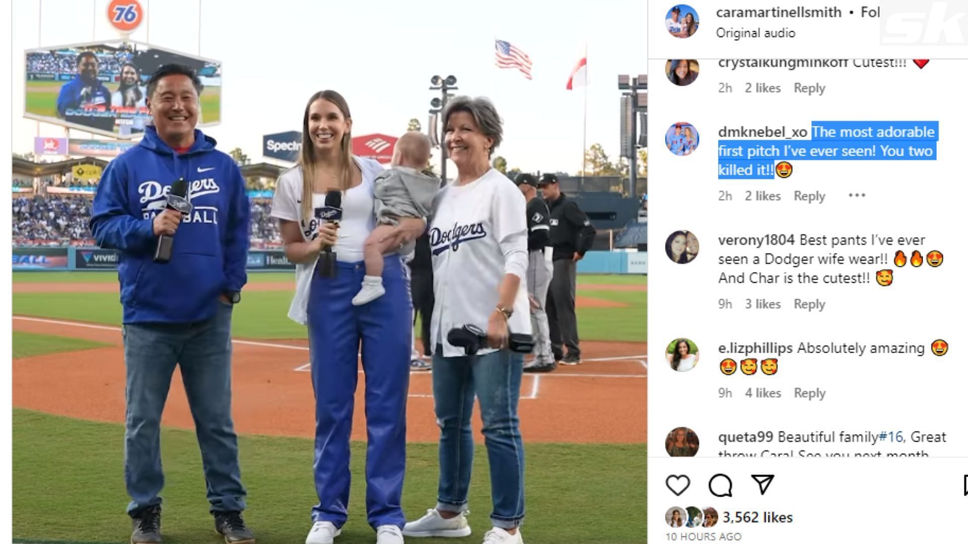 Dodgers catcher Will Smith leaving home and baby daughter & wife