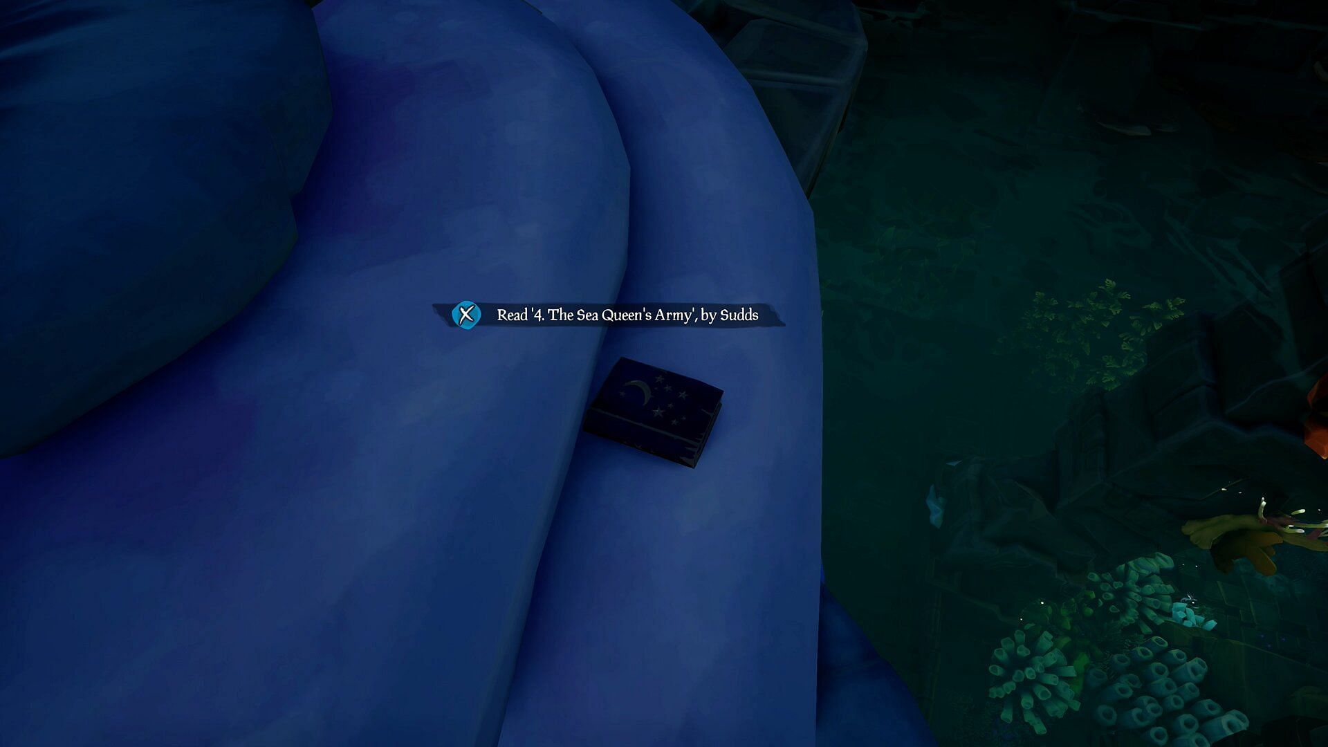 Cross onto the opposite side to acquire this journal (Image via Sea of Thieves)