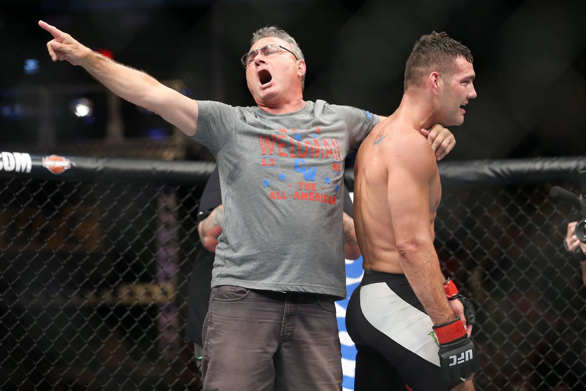 Chris Weidman shocked the world by beating Anderson Silva in 2013