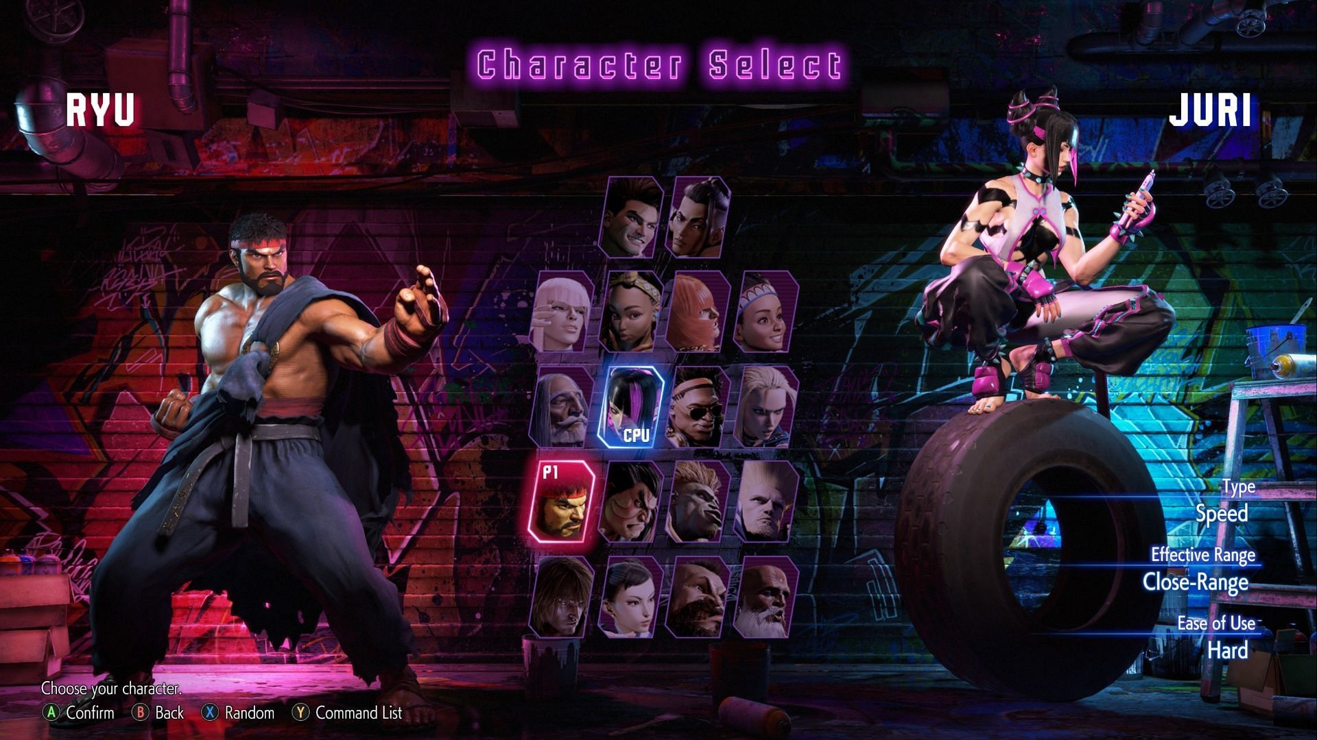 The Complete List of Street Fighter Characters by