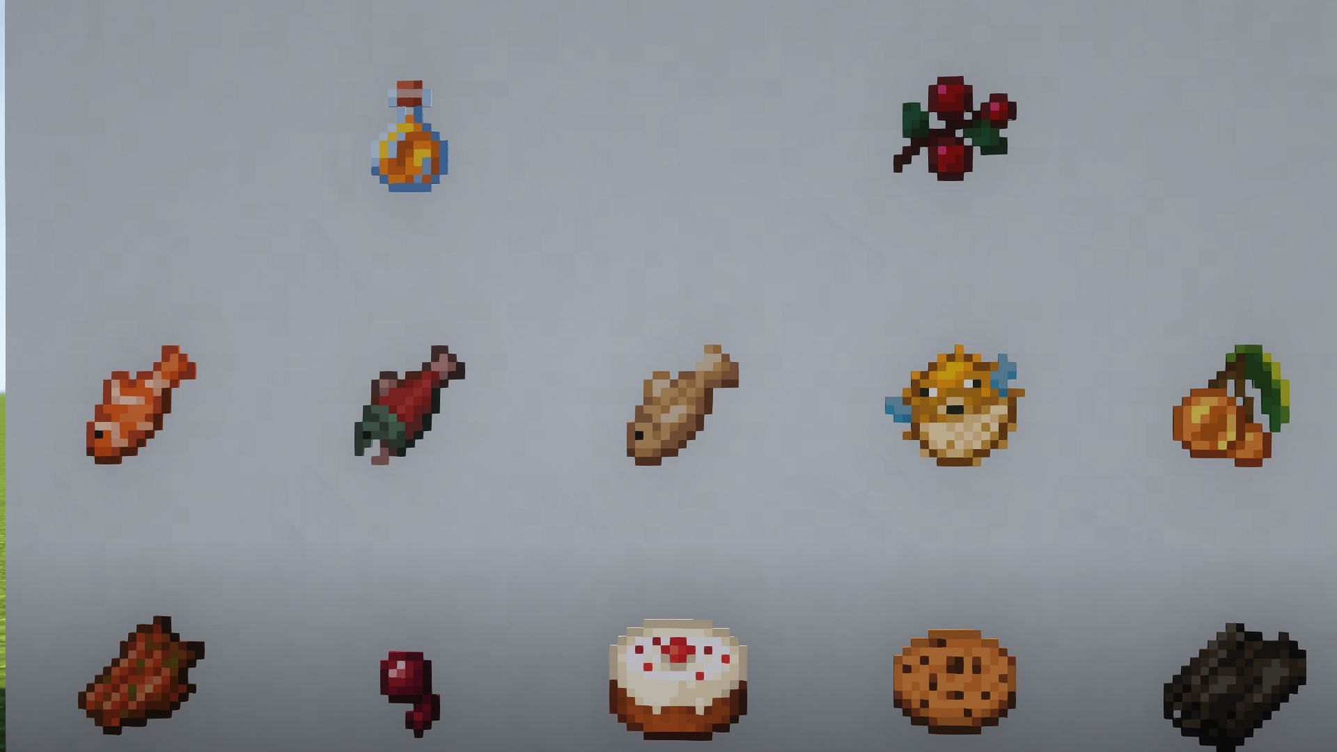 These food items have the worst overall nourishment in Minecraft (Image via Mojang)