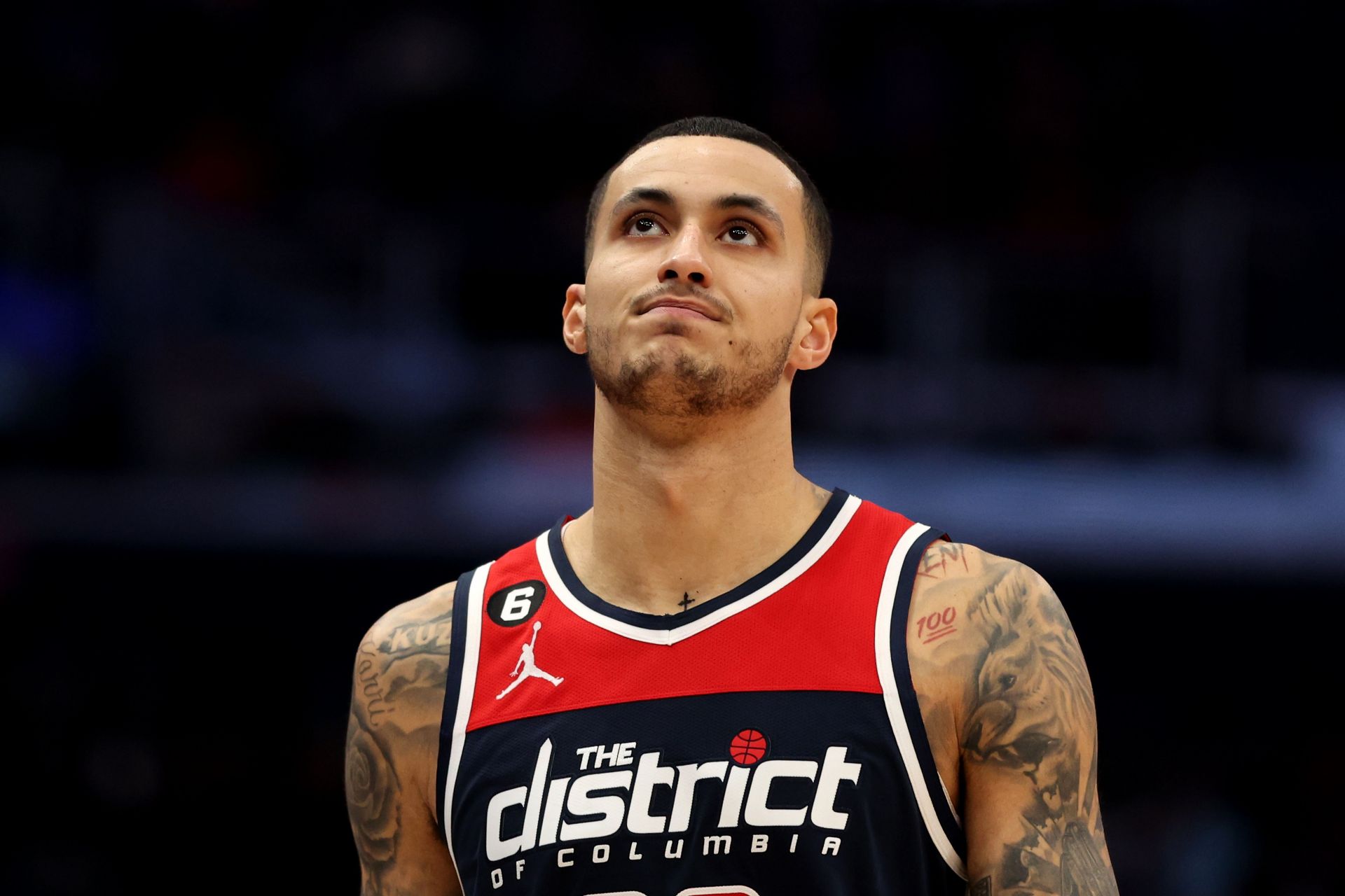 Washington Wizards forward Kyle Kuzma