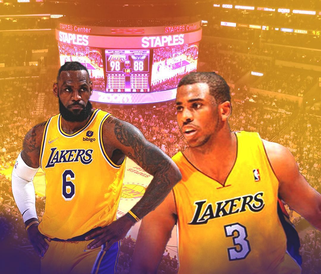 Los Angeles Lakers - LeBron James and Chris Paul