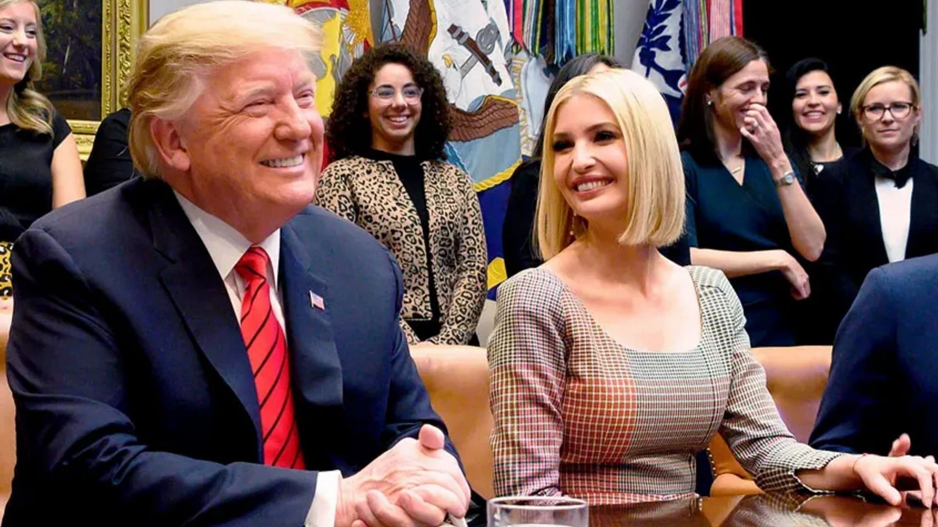 Donald and Ivanka Trump. (Photo via Getty Images)