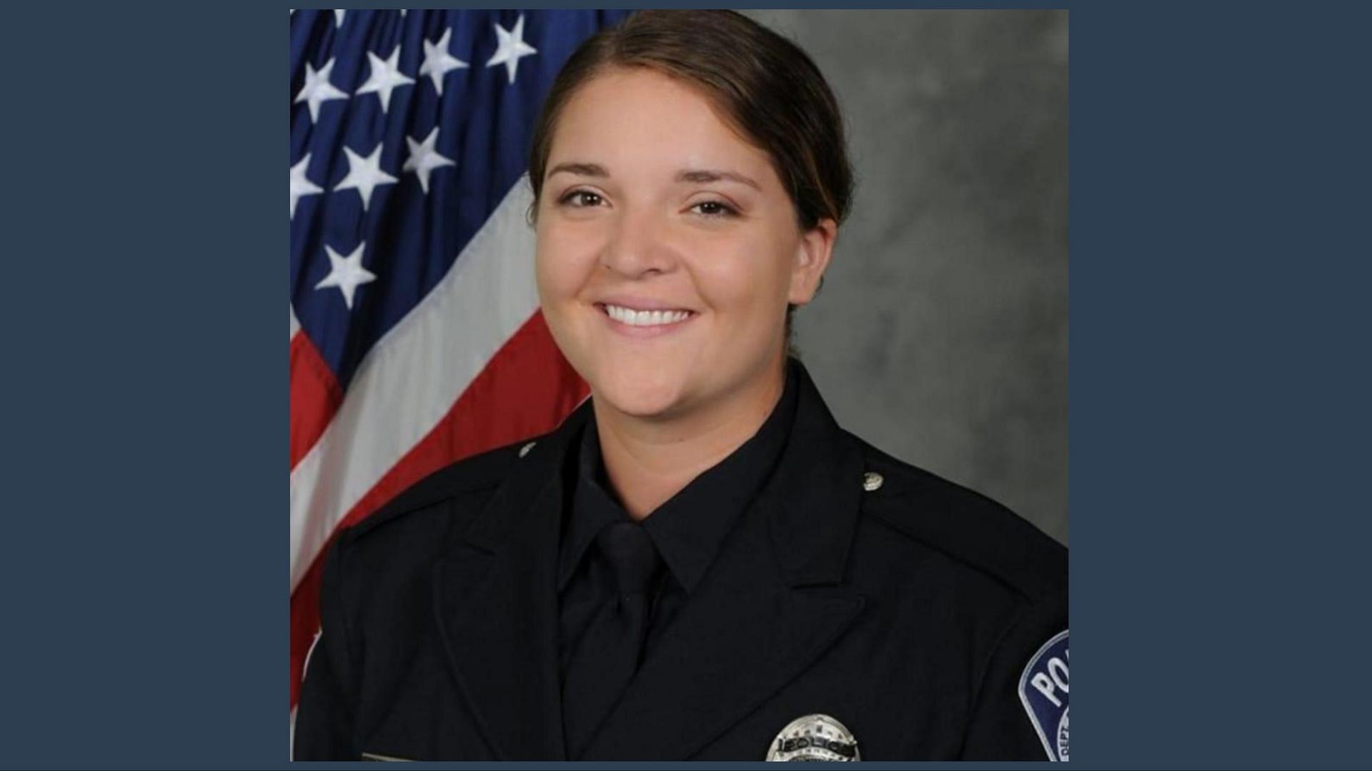 Officer Kayla Wallace rescued a woman during a traffic stop, (Image via North Myrtle Beach Police/Facebook)