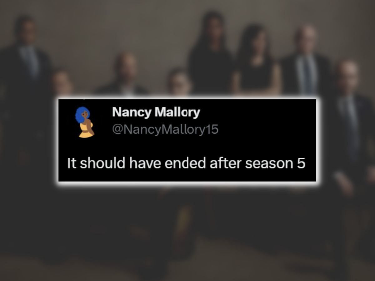 A fan&#039;s reaction to Billions season 7 (Image via Twitter/Sportskeeda)